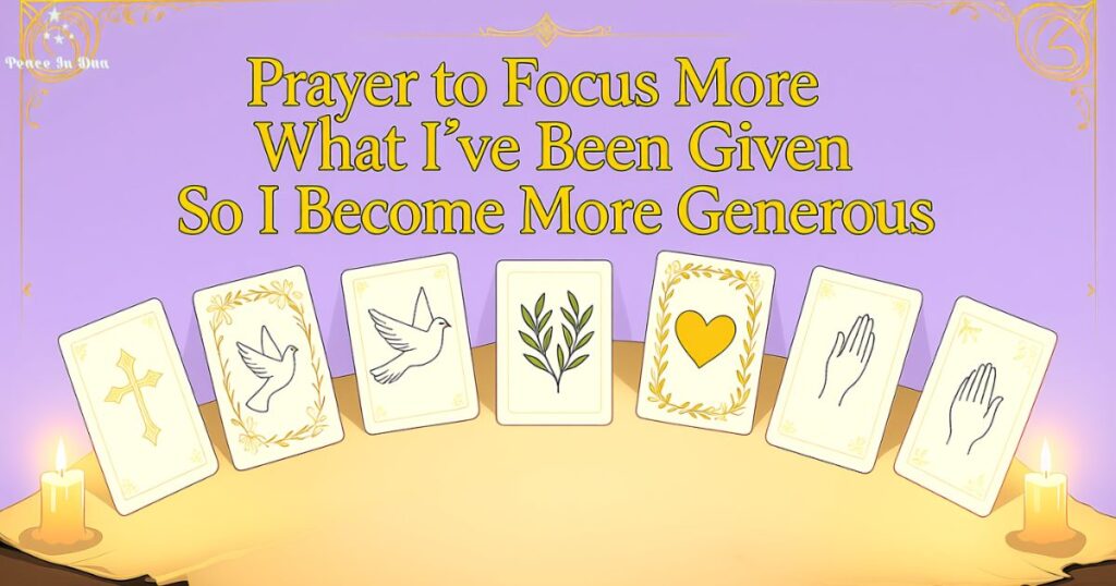 Discover heartfelt prayers for a generous heart that inspire gratitude, kindness, and selfless giving. Learn how to grow in generosity with faith and love.
