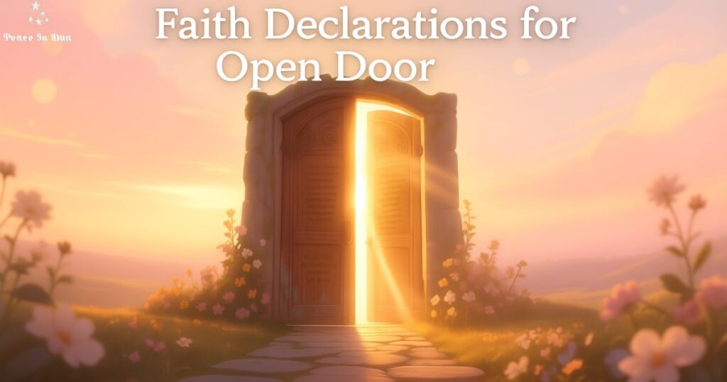 faith-declarations-for-open-door