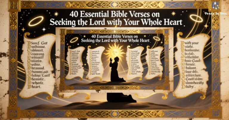 40-essential-bible-verses-on-seeking-the-lord-with-your-whole-heart